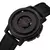 Masculino magnético metal grânulo ponteiro quartzo relógio de pulso, relógio preto, caixa de aço inoxidável, relógio casual masculino, mostrador concospectivo, novo - comprar online