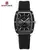 Imagem do Naviforce elegante relógio de pulso feminino silicone macio esportes vestido completo relógios quartzo à prova dwaterproof água dar para presentes das senhoras