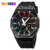 Skmei-relógio de pulso masculino, impermeável, com contagem regressiva, cronômetro, luz led, movimento eletrônico, alarme 5, 2 vezes, digital, 2100 - comprar online