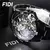 Fidi relógio de luxo masculino moda oco dial automático relógio mecânico relógios silicone masculino à prova dwaterproof água relógio de pulso fd103 - comprar online