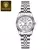 POEDAGAR-Relógio Elegante de Luxo Feminino, Impermeável, Luminoso, Encontro, aço inoxidável ,quartzo ,feminino
