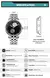 Wm relógio welly merck relógios mecânicos automáticos masculino fase da lua lunar safira à prova dwaterproof água homem luminoso duas luas relógio wm142 - comprar online