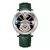 haemmer astronomia relógio masculino caso transparente design relógio de quartzo de couro masculino ajuste de tempo jacob relogio à prova dwaterproof água - comprar online