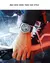 Imagem do Dom 1502 estilo mecânico relógio de quartzo masculino moda negócios luz da noite relógios de couro à prova dwaterproof água para homem relogios masculino
