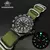 ADDIESDIVE Relógio de quartzo masculino, relógios de pulso militar, impermeável ,tubo luminoso ,nylon, analógico ,moda esportiva ,50m
