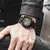 Skrox quadrado elegante esqueleto movimento automático homem relógio de pulso mecânico marca original luxo relógio reloj hombre - Turinshop virtual