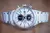 Seiko relógio de quartzo masculino série solar original japonês 10 barra à prova dwaterproof água metal prata pulseira lazer relógio de negócios - Turinshop virtual