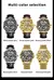 Oupinke 3173 pulseira de couro original automático oco relógio de pulso mecânico para homens cronógrafo luxo marca superior relógios masculinos - Turinshop virtual