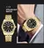 Imagem do Dom luxo diamante relógio 1891 quartzo tira de aço relógio masculino luminoso à prova dwaterproof água calendário relógios para homem relogio masculino