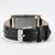 Imagem do BERNY Tank Relógios para Homens Calendário Data Relógio Masculino de Quartzo Pulseira de Couro Retângulo Dial Vestido Clássico Relógio de Pulso Masculino