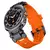 Imagem do TPU Sports Rubber Strap para Samsung Galaxy Ultra, Soft Silicone Band, sem lacunas pulseira, correa, 47mm