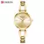 CURREN-Relógio de Pulseira de Aço Inoxidável Feminino, Quartzo, Elegante, Strap , Strass simples ,presente ,senhoras ,moda ,9092 - loja online