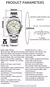 Addiesdive 36mm gmt relógios de quartzo masculino 10bar à prova dwaterproof água bolha espelho vidro aço inoxidável relógio luminoso ad2065 reloj hombre - loja online