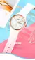 Skmei Casual Simples Relógio Feminino Escala Dupla Calendário Elegante Relógio de Quartzo para Estudantes do Sexo Feminino - comprar online