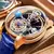 Jacob & Co PINDU Design Mens Relógios Diamante TourbillionTop Marca de Luxo Astronomia Relógio de Quartzo Homens Astronomia Solar Montre Homme