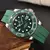 40.5mm mergulho automático mecânico verde relógios masculinos nh35 movimento luminoso à prova dwaterproof água relógio de pulso safira - Turinshop virtual