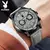 PLAYBOY-Relógio Quartzo Masculino com Pulseira de Couro, Marca Top, Alta Qualidade ,Casual, Impermeável ,luxo ,Fashion na internet