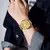 Dom 1769 tecnologia de suspensão magnética design relógios da moda para homem à prova dwaterproof água quartzo tira aço relógios reloj hombre - loja online