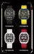 Imagem do Mark fairwhale 5560 high-end relógios de quartzo masculino fábrica à prova dwaterproof água pulseira de silicone calendário relógio luminoso para homem 2025