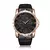 Antigo clássico relógio de quartzo masculino à prova dwaterproof água moda personalizado relógio de pulso de couro na moda venda quente relógio famoso para homem