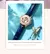 OLEVS-Mulheres Coloridas Butterfly Dial Design Relógio de pulso, Automático, Mecânica, Cerâmica, Impermeável, Senhoras, Moda - Turinshop virtual
