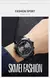 Skmei-relógio digital masculino, com alarme retroiluminado, à prova d'água, com contagem regressiva e temporizador 3, moda, 2049 - loja online
