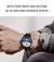 Skrox fase da lua movimento automático homem relógio mecânico à prova dwaterproof água cavaleiro relógios de pulso pulseira aço inoxidável esportes relógio - loja online