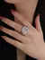 Mini Vintage Finger Ring Watch para Casais, Relógios Redondos De Quartzo Criativos , acessórios de moda relógio - loja online