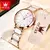Olevs relógio de pulso feminino marca de luxo relógio para mulher elegante pulseira à prova dwaterproof água moda quartzo senhoras relógios reloj para mujer