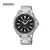 Seiko relógio de quartzo masculino série solar original japonês 10 barra à prova dwaterproof água metal prata pulseira lazer relógio de negócios - loja online