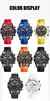 Onola-Relógio de Fita Fluorescente Multifuncional Masculino, Quartzo Impermeável, Relógio Militar, Moda Casual, Alta Qualidade, Novo