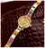 Imagem do DOM-Relógio de quartzo impermeável de aço inoxidável feminino, tijolo nobre, luz dourada rosa, presente casual, nova marca, moda, 1019