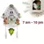 Nordic Cuckoo Relógio De Parede, Alarme Diurno Horário, Pêndulo Quartz Watch, Silent Watch, Home Living Room Decoration, Wall Art, 1Pc - comprar online