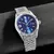 Relógio mecânico feminino pulseira de aço feminino relógio de pulso automático à prova dwaterproof água senhora