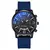 Relógios de silicone para homens, Relógios de pulso Big Dial Quartz, Relógio simples ,presente casual masculino