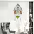 Nordic Cuckoo Relógio De Parede, Alarme Diurno Horário, Pêndulo Quartz Watch, Silent Watch, Home Living Room Decoration, Wall Art, 1Pc