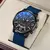 Relógios de silicone para homens, Relógios de pulso Big Dial Quartz, Relógio simples ,presente casual masculino