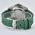 40.5mm mergulho automático mecânico verde relógios masculinos nh35 movimento luminoso à prova dwaterproof água relógio de pulso safira - loja online