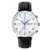 Skmei-relógio de pulso masculino 9301, marca top, luxo, pulseira de couro genuíno, impermeável, data, cronômetro, quartzo, para homens