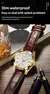 LIGE Mulheres Relógio Moda Couro Militar Esporte Relógios À Prova D 'Água Para As Mulheres Top Marca de Luxo Pulseira Feminina Relógio Reloj Mujer - comprar online