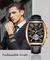 Skrox shanghai movimento automático tourbillon tonneau marcas de luxo homem relógio mecânico relógios de pulso masculino relógio de aço inoxidável - Turinshop virtual
