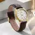 BERNY-Ultra-fino Mesh Dial relógio de pulso para mulheres, impermeável, confortável, simples, versátil, senhoras relógio na internet