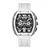Mark fairwhale 5560 high-end relógios de quartzo masculino fábrica à prova dwaterproof água pulseira de silicone calendário relógio luminoso para homem 2025 - Turinshop virtual