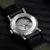 BERNY-Relógio mecânico automático masculino, aço inoxidável, impermeável, relógio de pulso esportivo fashion, Swiss Railroad Masculino, MIYOTA 8215 - comprar online