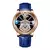 Imagem do haemmer astronomia relógio masculino caso transparente design relógio de quartzo de couro masculino ajuste de tempo jacob relogio à prova dwaterproof água
