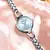 CURREN-Relógio de Pulseira de Aço Inoxidável Feminino, Quartzo, Elegante, Strap , Strass simples ,presente ,senhoras ,moda ,9092 - Turinshop virtual