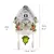 Imagem do Nordic Cuckoo Relógio De Parede, Alarme Diurno Horário, Pêndulo Quartz Watch, Silent Watch, Home Living Room Decoration, Wall Art, 1Pc