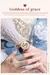 OLEVS-Mulheres Coloridas Butterfly Dial Design Relógio de pulso, Automático, Mecânica, Cerâmica, Impermeável, Senhoras, Moda