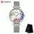 Curren feminino assista topo da marca de luxo ouro feminino à prova dmesh água relógio malha pulseira aço inoxidável flor senhoras relógio pulso 9059 na internet
