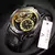 Skrox steampunk cavaleiro relógio automático tamanho grande movimentos duplos homem relógio original marca de luxo campo esportes relógios pulso - comprar online